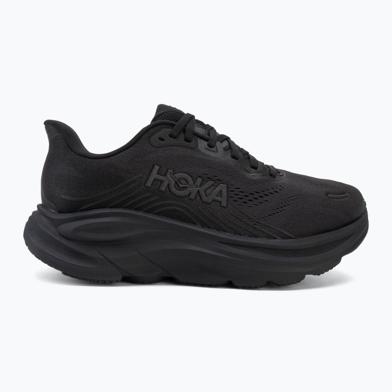Дамски обувки за бягане HOKA Clifton 11 X-Wide black/black 2