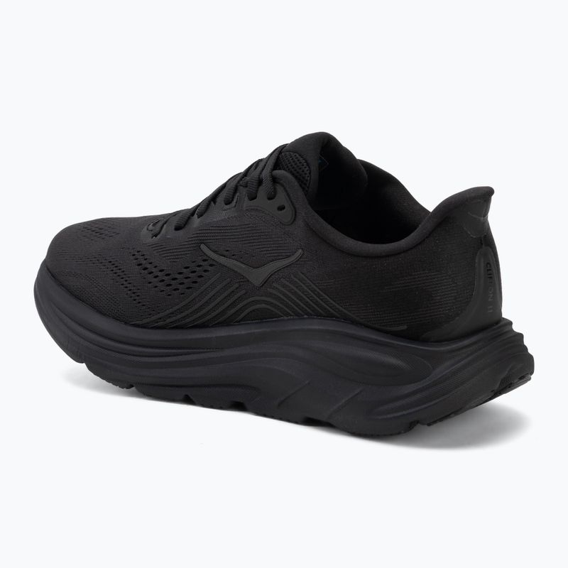 Дамски обувки за бягане HOKA Clifton 11 X-Wide black/black 3