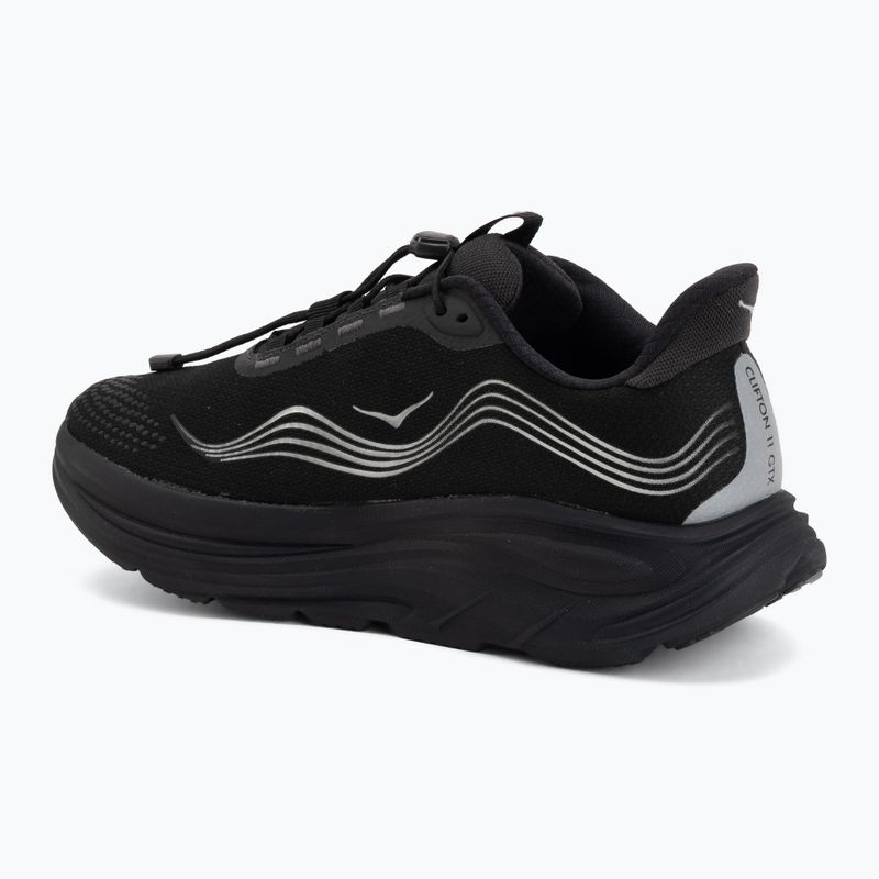 Мъжки обувки за бягане HOKA Clifton 11 GTX Wide black/black 3