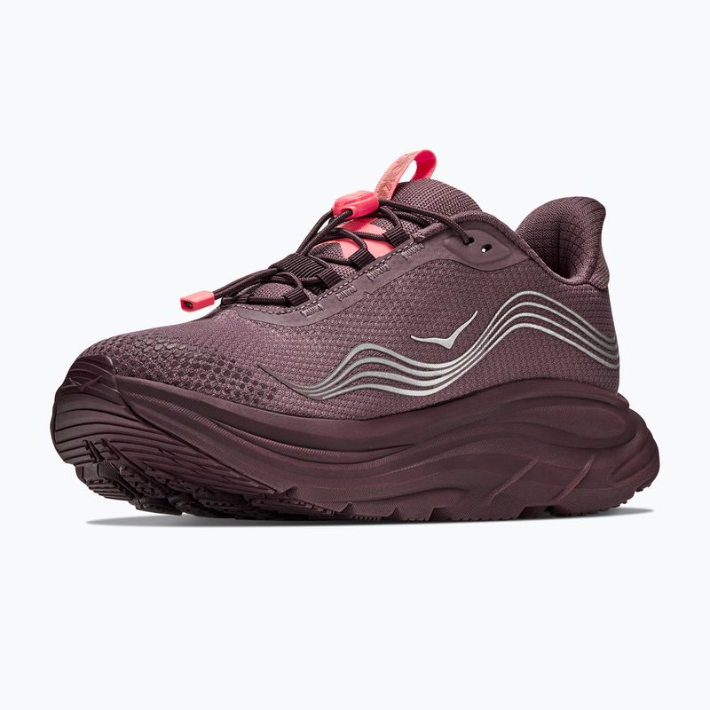 Дамски обувки за бягане HOKA Clifton 11 GTX Wide smoky quartz/deep mauve 4