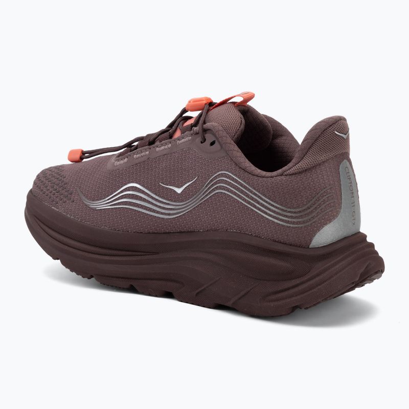 Дамски обувки за бягане HOKA Clifton 11 GTX Wide smoky quartz/deep mauve 3