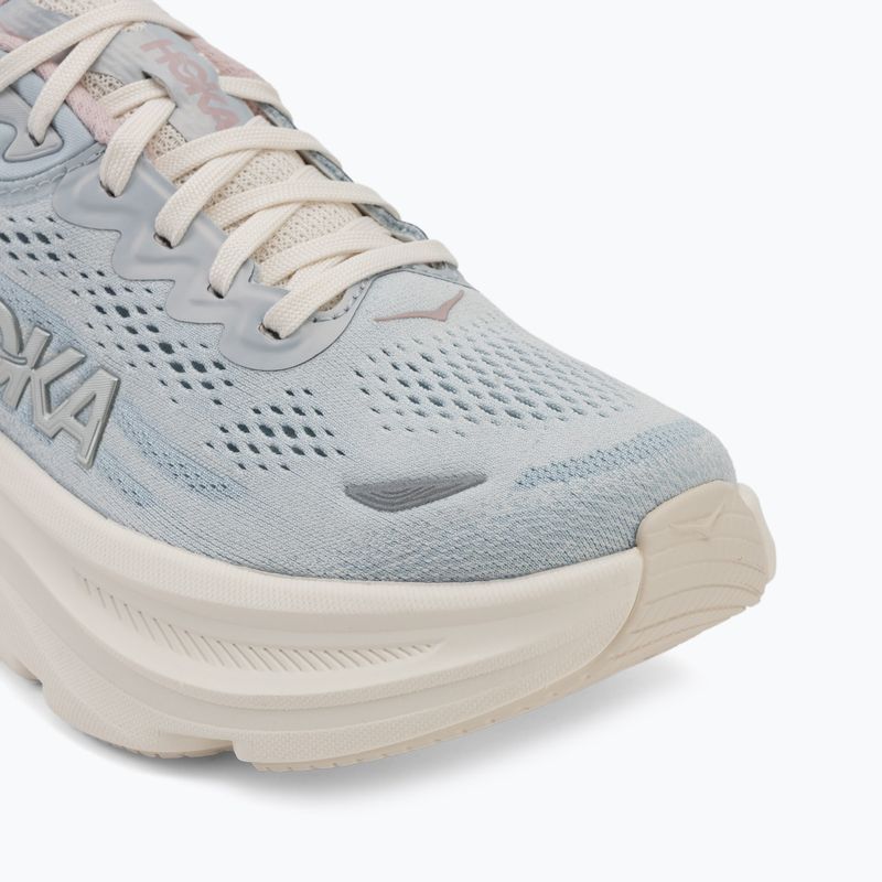 Дамски обувки за бягане HOKA Bondi 9 GLM alabaster/mineral blue 7