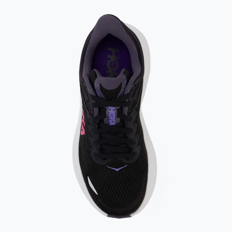 Дамски обувки за бягане HOKA Bondi 9 black/neon dragonfruit 5