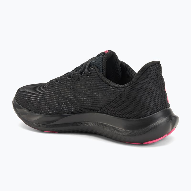 Дамски обувки за бягане Under Armour Charged Speed Swift black/black/super pink 3