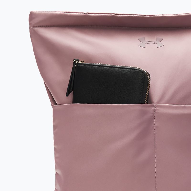 Дамска градска раница Under Armour Studio Lite 16 l tourmaline pink/maroon mist 3