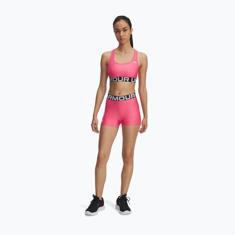 Дамски шорти Under Armour HG Authentics horizon super pink/white 2
