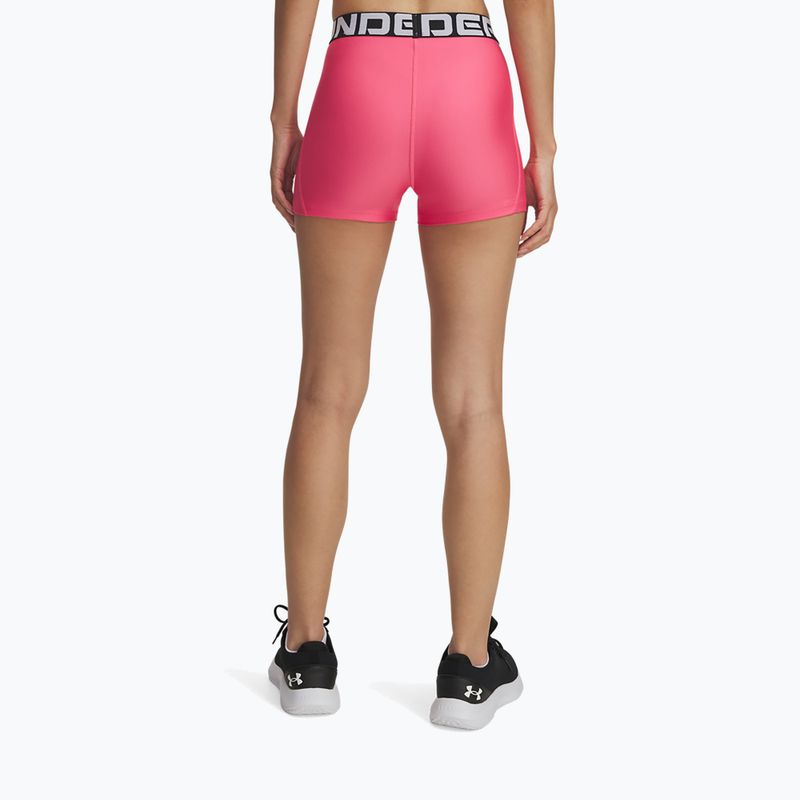 Дамски шорти Under Armour HG Authentics horizon super pink/white 3