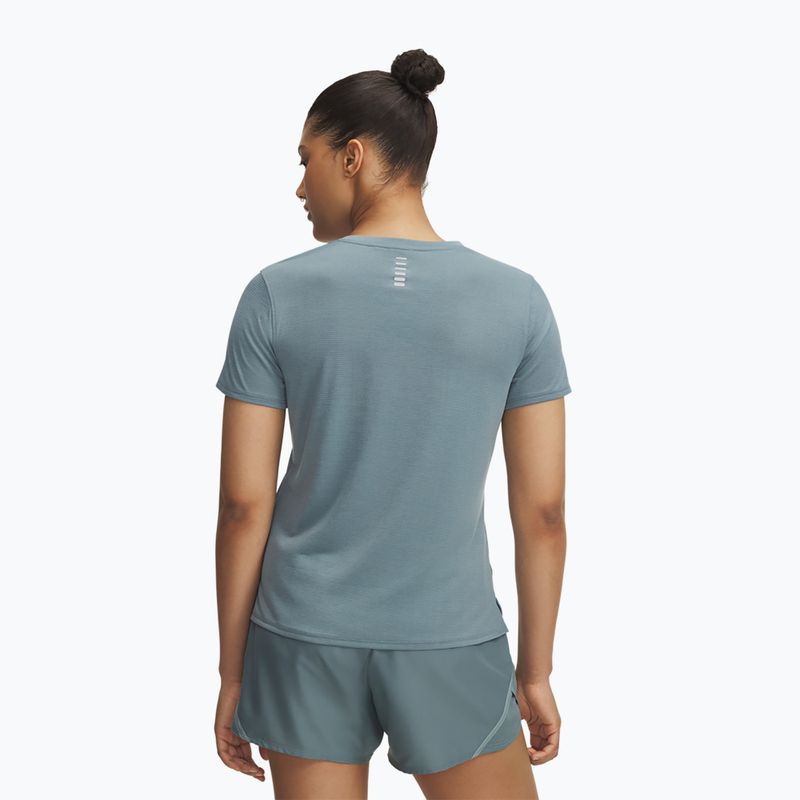 Дамска тениска за бягане Under Armour Launch jasper blue/reflective 2