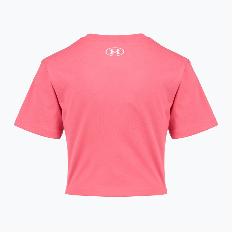 Детска тениска Under Armour Rival pink 2