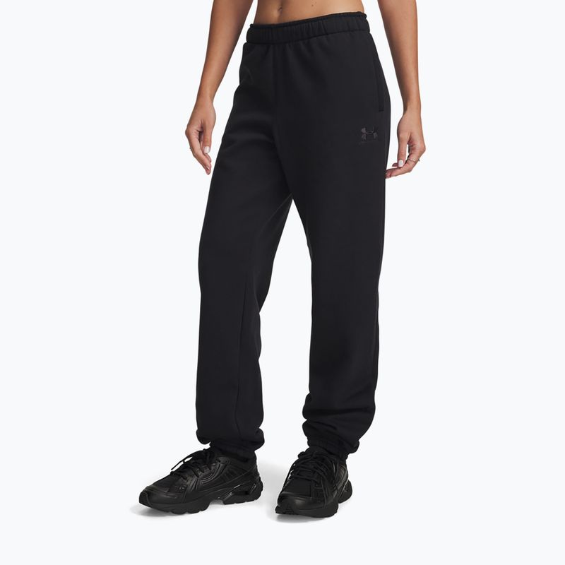 Дамски панталони за тренировка Under Armour Icon Vida Fleece Jogger black/black