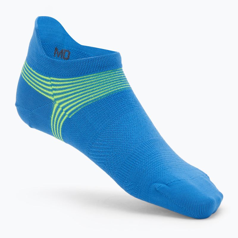 Мъжки чорапи Under Armour Dry Run Lite No Show 3 чифта синьо атлантическо/черно/отразяващо 2