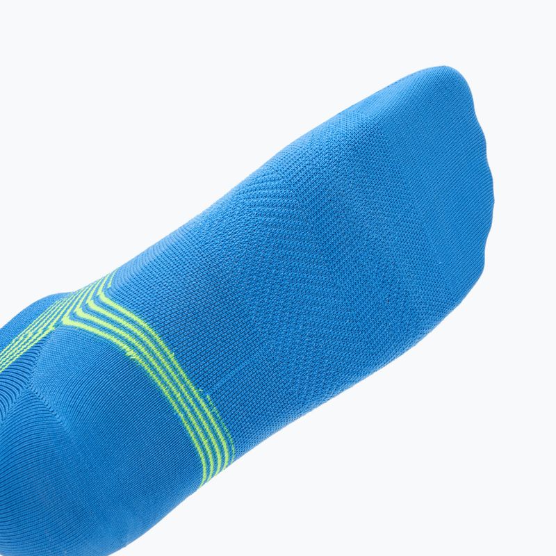 Мъжки чорапи Under Armour Dry Run Lite No Show 3 чифта blue atlantis/black/reflective 7