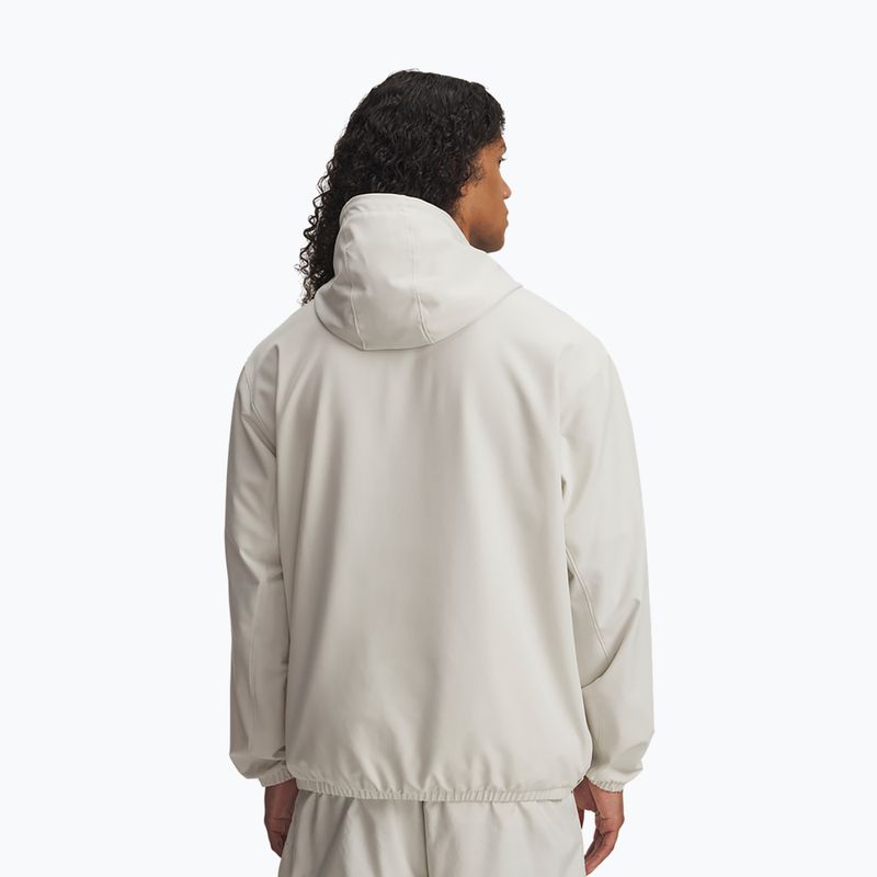 Мъжко худи Under Armour Unstoppable Woven Hoodie summit white/white 3