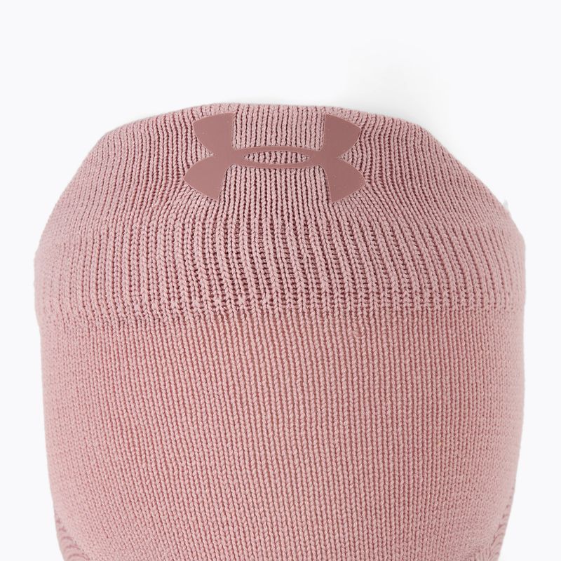 Дамски чорапи Under Armour Breathe Balance 2 чифта turmaline pink/maroon mist/halo grey 3