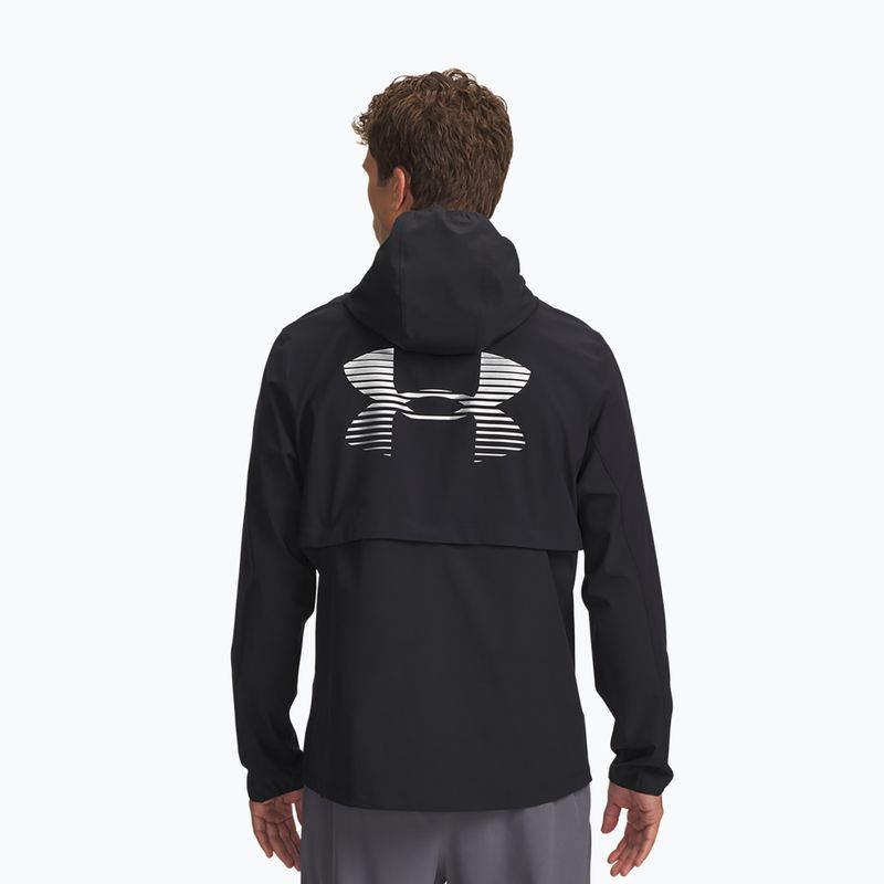Мъжко яке за бягане Under Armour Velociti Pro Storm black/black/reflective 2