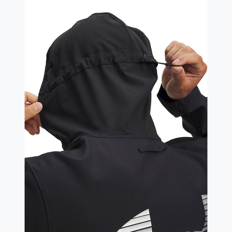 Мъжко яке за бягане Under Armour Velociti Pro Storm black/black/reflective 3