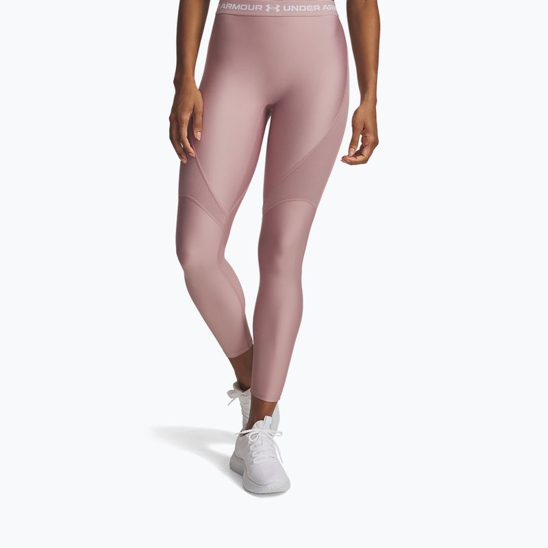 Дамски клин Under Armour HeatGear Rib tourmaline pink/tourmaline pink/white