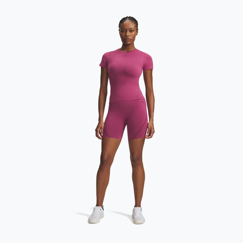 Дамски шорти Under Armour Vanish Seamless fuchsia dusk/dark maroon/dark maroon 2
