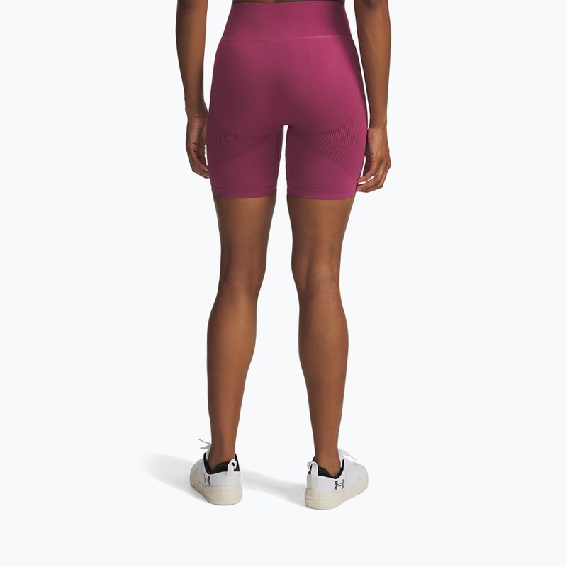 Дамски шорти Under Armour Vanish Seamless fuchsia dusk/dark maroon/dark maroon 3