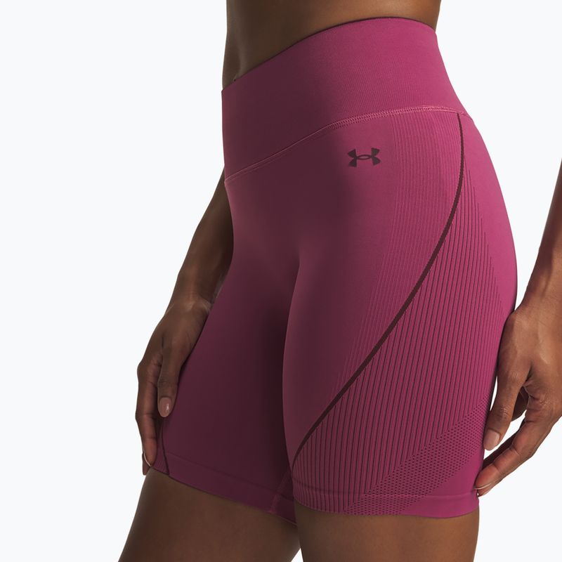Дамски шорти Under Armour Vanish Seamless fuchsia dusk/dark maroon/dark maroon 4