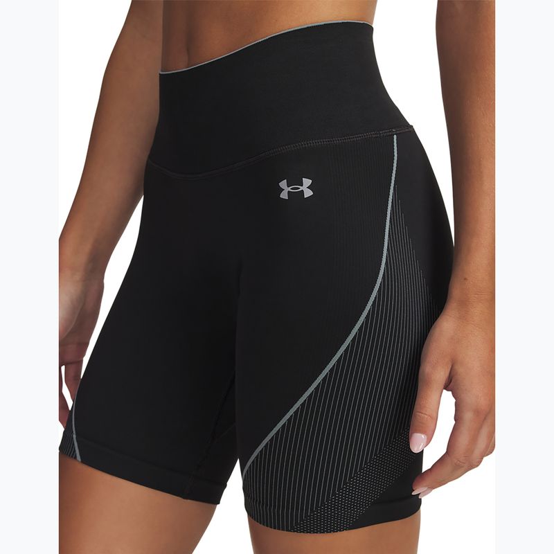 Дамски шорти Under Armour Vanish Seamless black/steel/steel 4