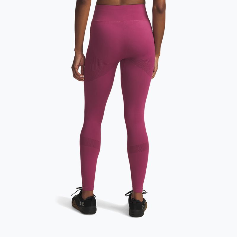 Дамски клин за тренировка Under Armour Vanish Seamless fuchsia dusk/dark maroon/dark maroon 3