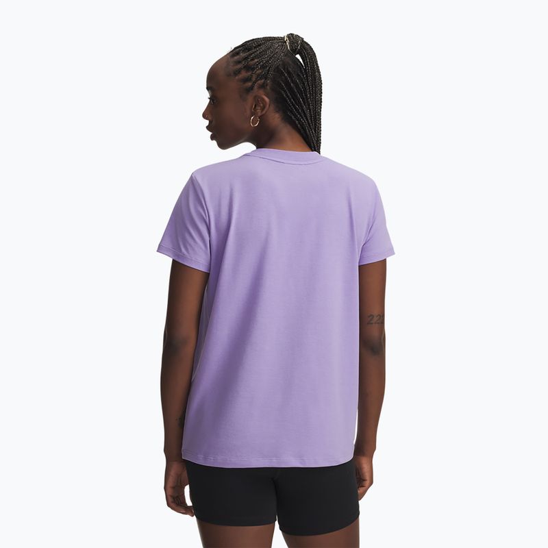 Дамска тениска Under Armour Rival Core transparent/white 2