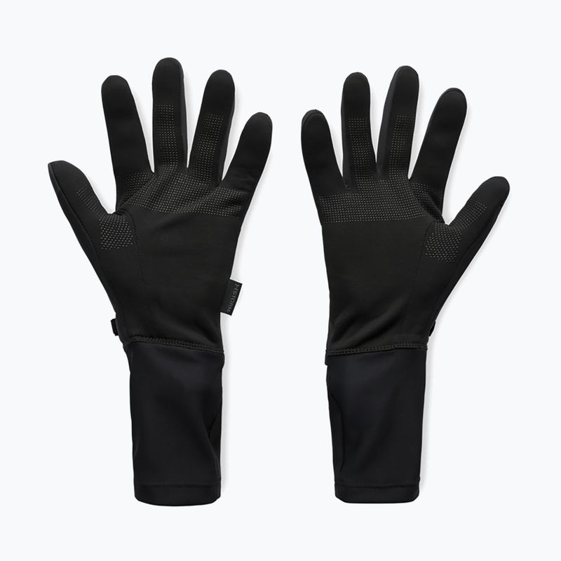 Мъжки ръкавици за бягане Under Armour Storm Fleece Run black/black/reflective 2