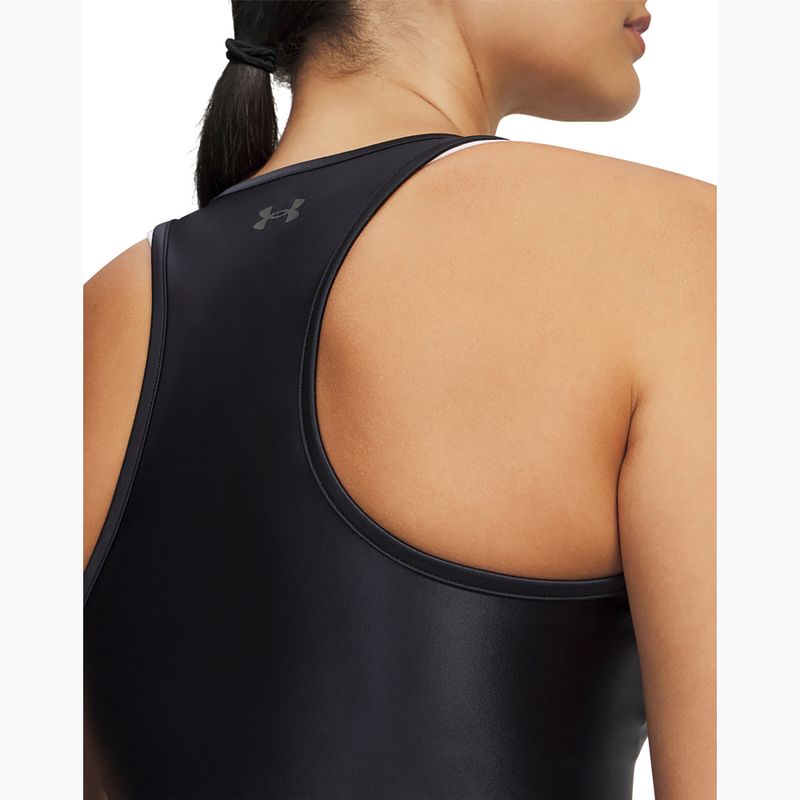 Дамски топ за тренировка Under Armour Motion Shine Tank black/jet grey 3