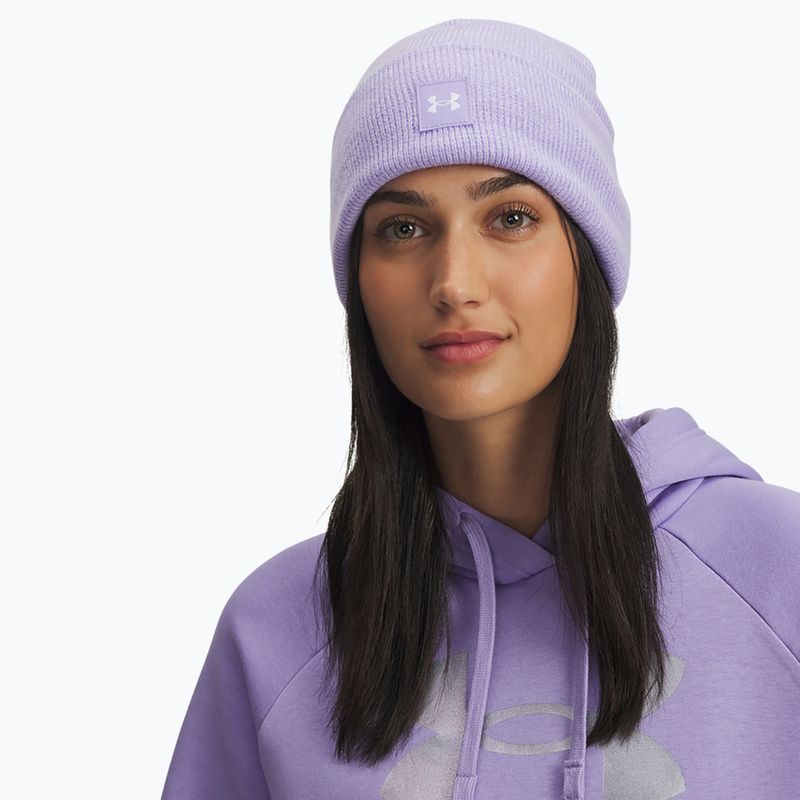 Дамска зимна шапка Under Armour Halftime beanie transparent/transparent/white 3