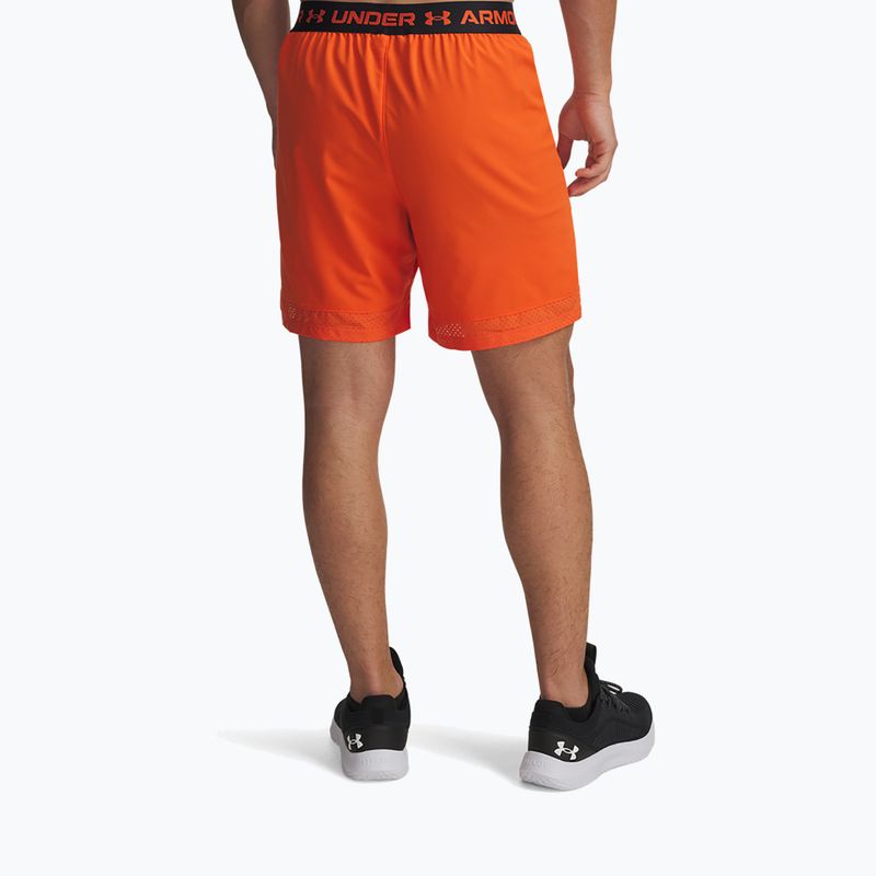 Мъжки шорти за тренировка Under Armour UA Vanish Woven 6in orange base/black 3