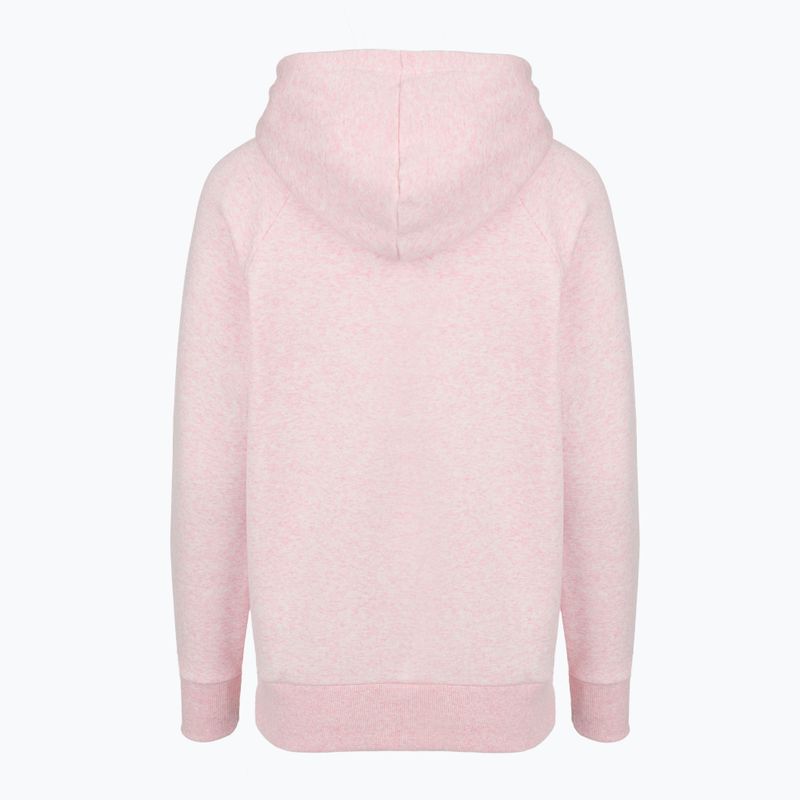 Дамски суитшърт Under Armour Rival Fleece Hoodie prime pink light heather/prime pink 5