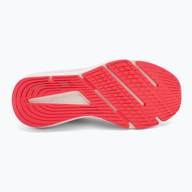 Дамски обувки за бягане Under Armour Sonic 7 summit white/khaki base/racer red 4