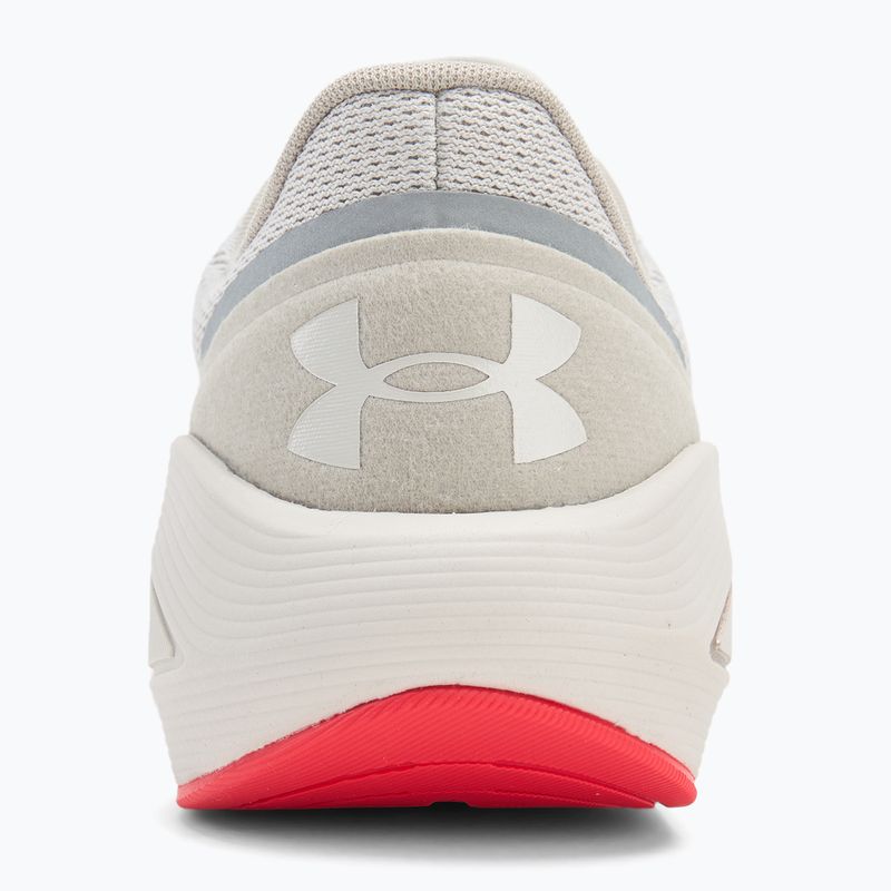Дамски обувки за бягане Under Armour Sonic 7 summit white/khaki base/racer red 6
