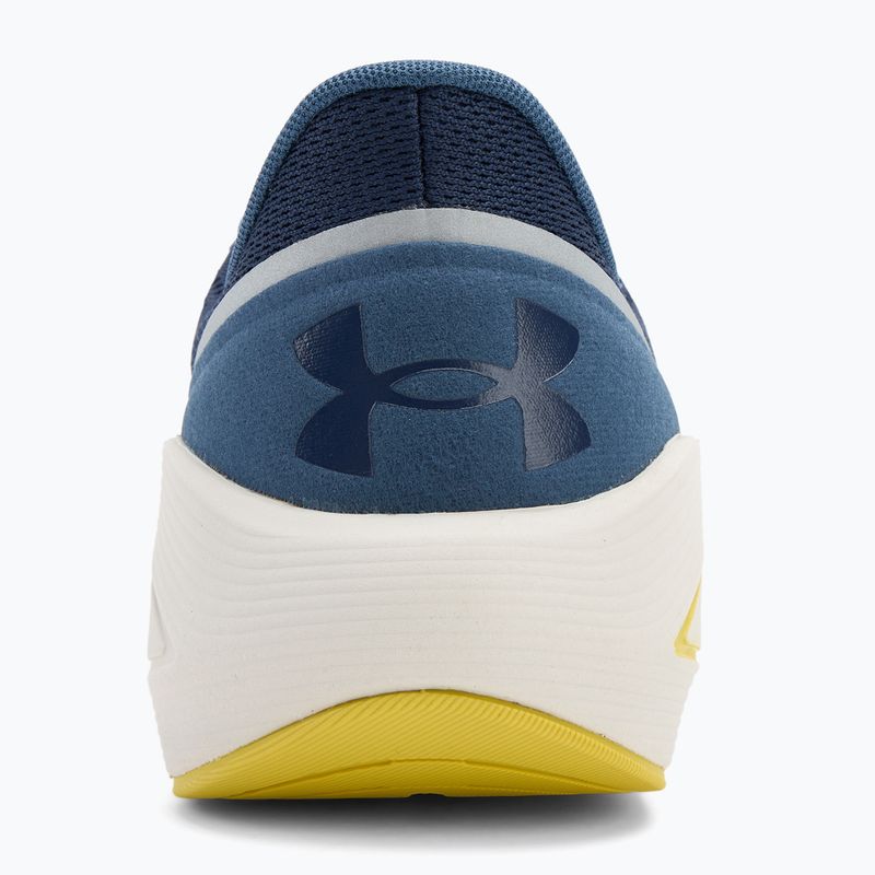Мъжки обувки за бягане Under Armour Sonic 7 washed navy/nu blue/yellow shade 6