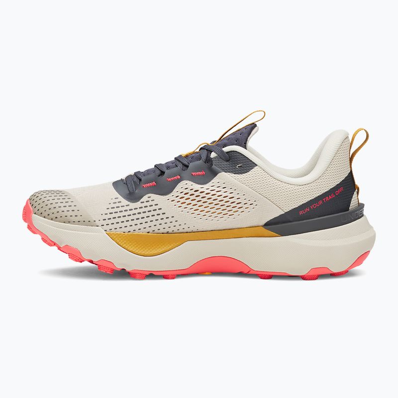 Мъжки обувки за бягане Under Armour Infinite Pro Trail khaki base/anthracite/racer red 2