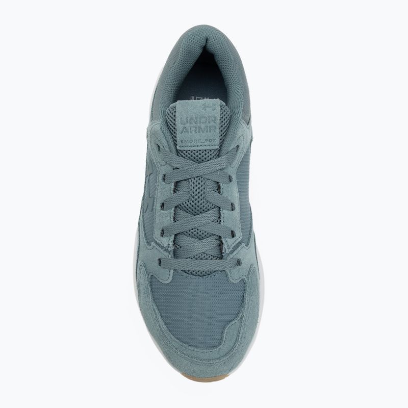 Мъжки обувки за тренировка Under Armour Edge Suede jasper blue/halo grey/jasper blue 5