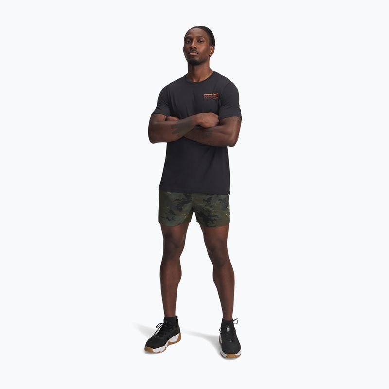 Мъжка тениска за тренировка Under Armour Project Rock Q4 1 black/orange 2