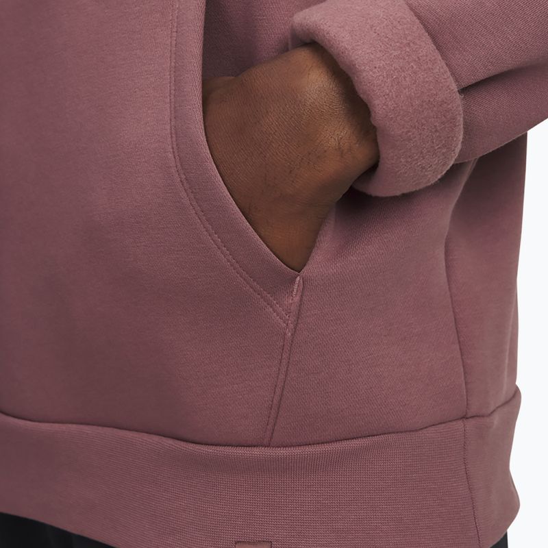 Мъжки суитшърт Under Armour Project Rock Icon Hoody maroon mist/black 3