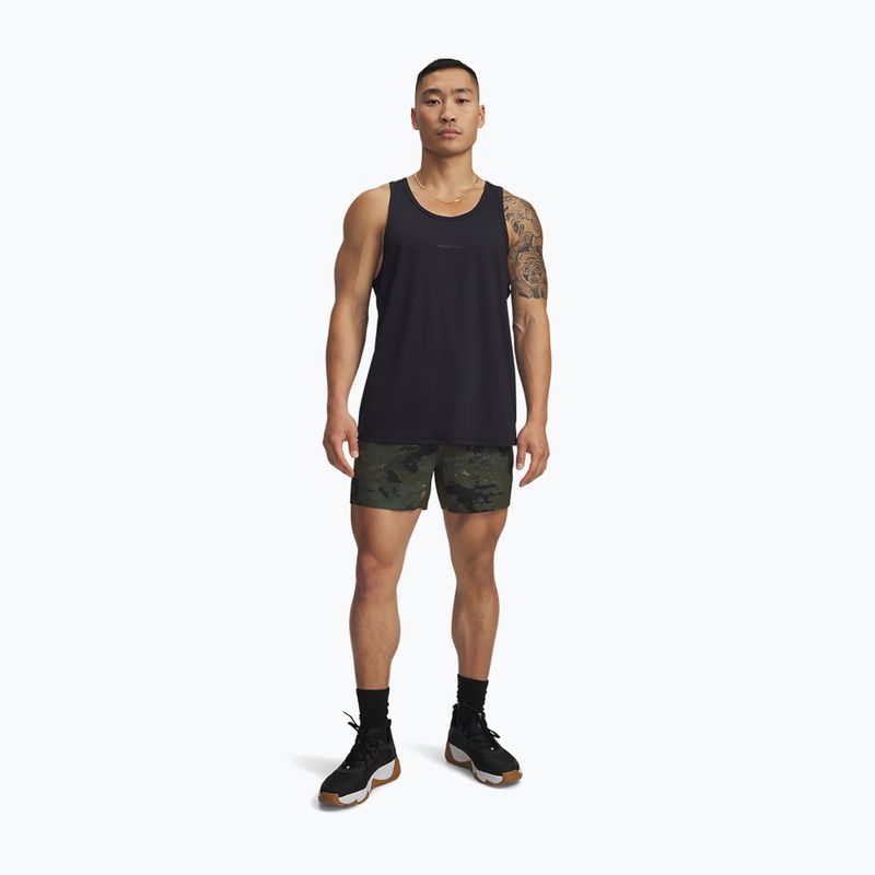 Мъжки шорти за тренировка Under Armour Project Rock Ultimate expedition green/black 2