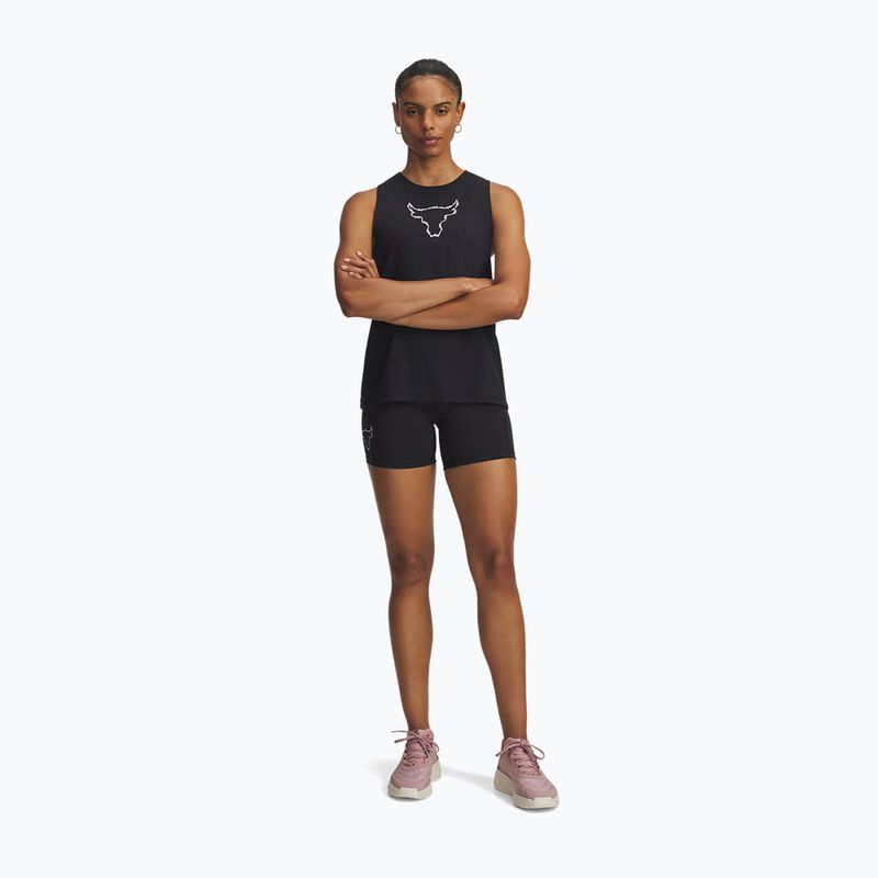 Дамски шорти за тренировка Under Armour Project Rock Middie black/anthracite 2