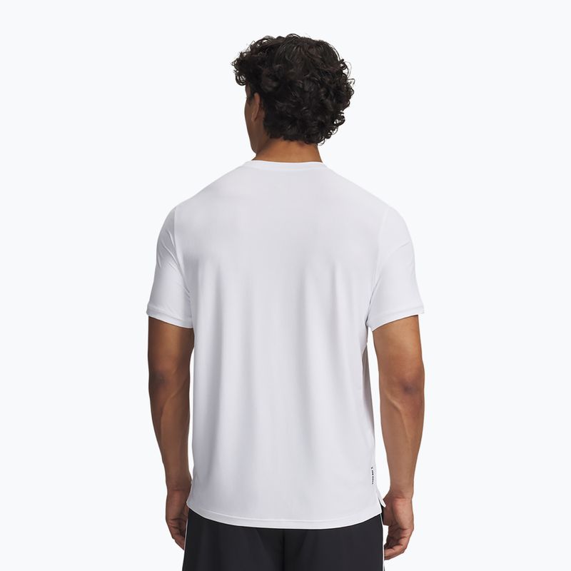 Мъжка тренировъчна тениска Under Armour Project Rck Iso Chill SS white 2
