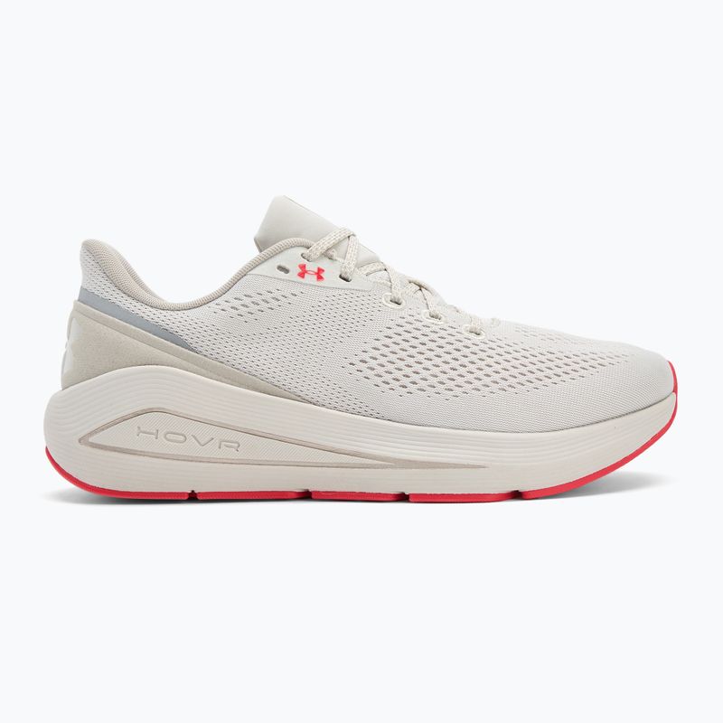 Мъжки обувки за бягане Under Armour Sonic 7 summit white/khaki base/racer red 2