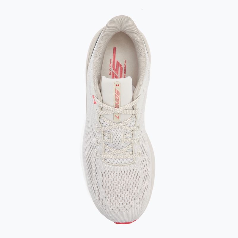 Мъжки обувки за бягане Under Armour Sonic 7 summit white/khaki base/racer red 5