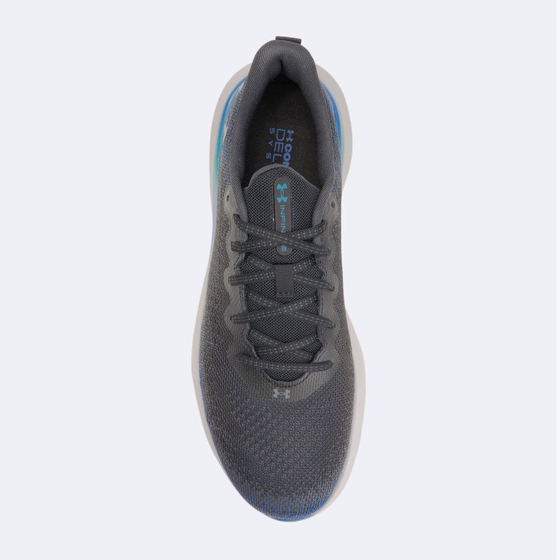 Мъжки маратонки за бягане Under Armour Infinite черно/кралско синьо/черно 5
