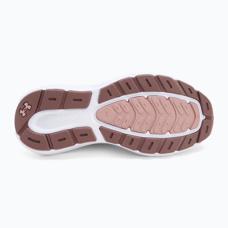 Дамски обувки за бягане Under Armour Charged Rogue 5 castlerock/black/campus gold 4