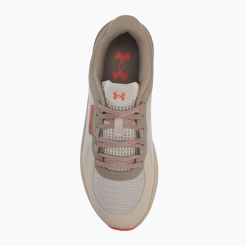 Мъжки маратонки за бягане Under Armour Charged Bandit Trail 3 timberwolf taupe/taupe dusk/surplus orange 5