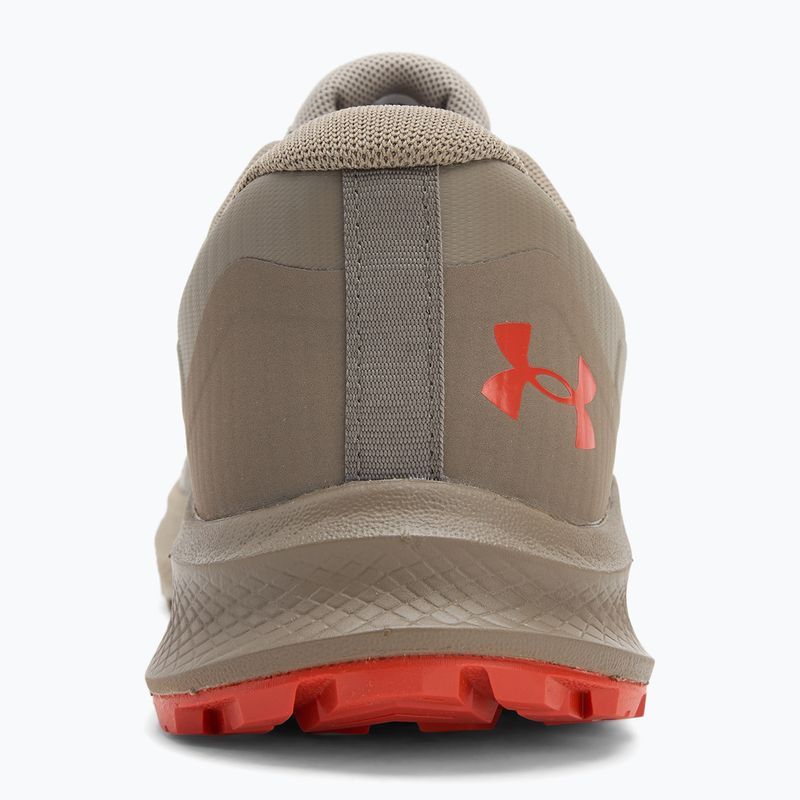 Мъжки маратонки за бягане Under Armour Charged Bandit Trail 3 timberwolf taupe/taupe dusk/surplus orange 6