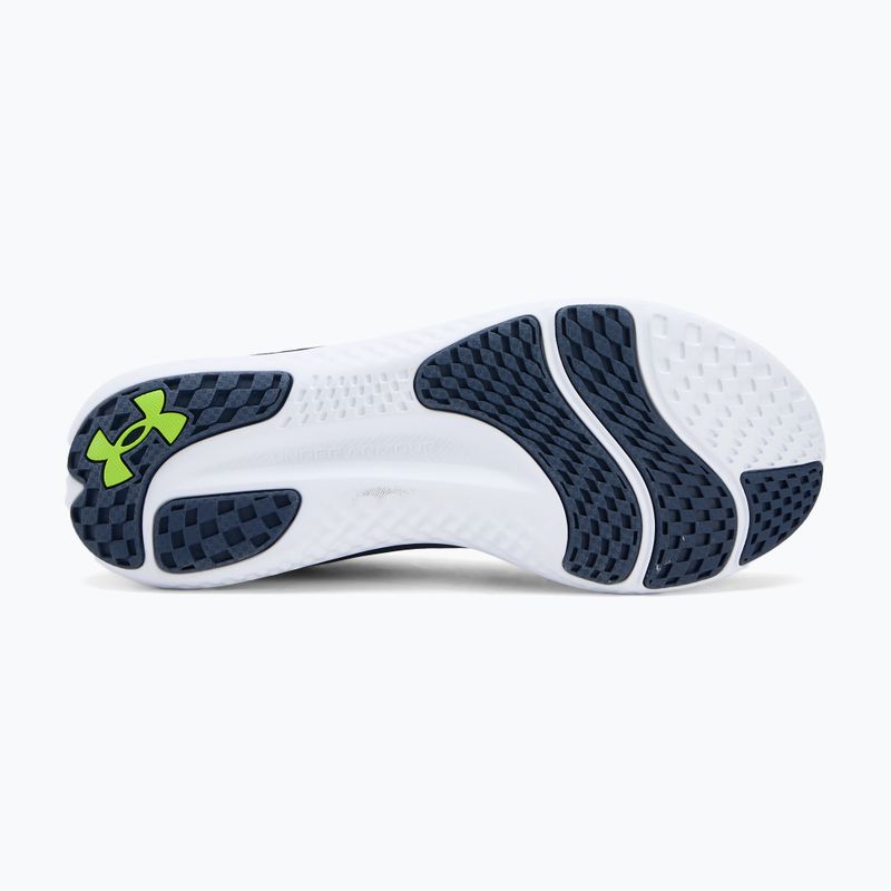 Мъжки обувки за бягане Under Armour Charged Speed Swift washed navy/black/high vis yellow 4