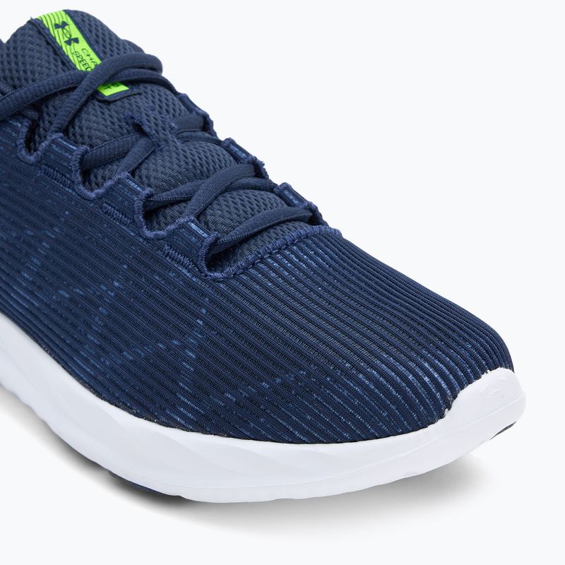 Мъжки маратонки за бягане Under Armour Charged Speed Swift washed navy/black/high vis yellow 7
